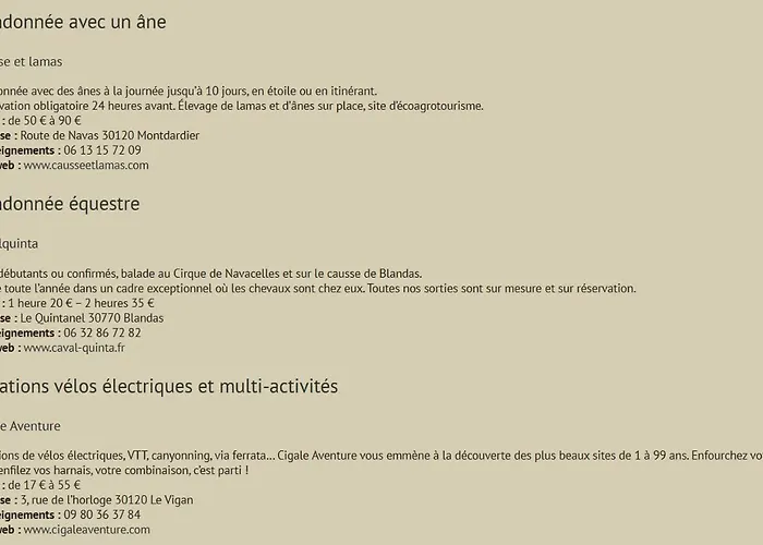 Maison Cevenole Semesterbostad